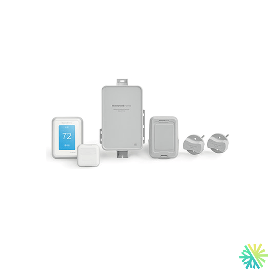 Fiche technique : Trousse HONEYWELL T10+ Pro Smart with EIM, Indoor and Outdoor Sensors YTHM1004R3001/U — AirGreen, Montréal, Laval, Longueuil, Rive-Sud et Rive-Nord