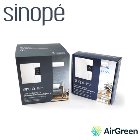 Trousse SINOPÉ Local Interlocking Zigbee HP6000ZB-MA-K3 — vente et installation par AirGreen à Montréal, Laval, Longueuil, Rive-Sud et Rive-Nord