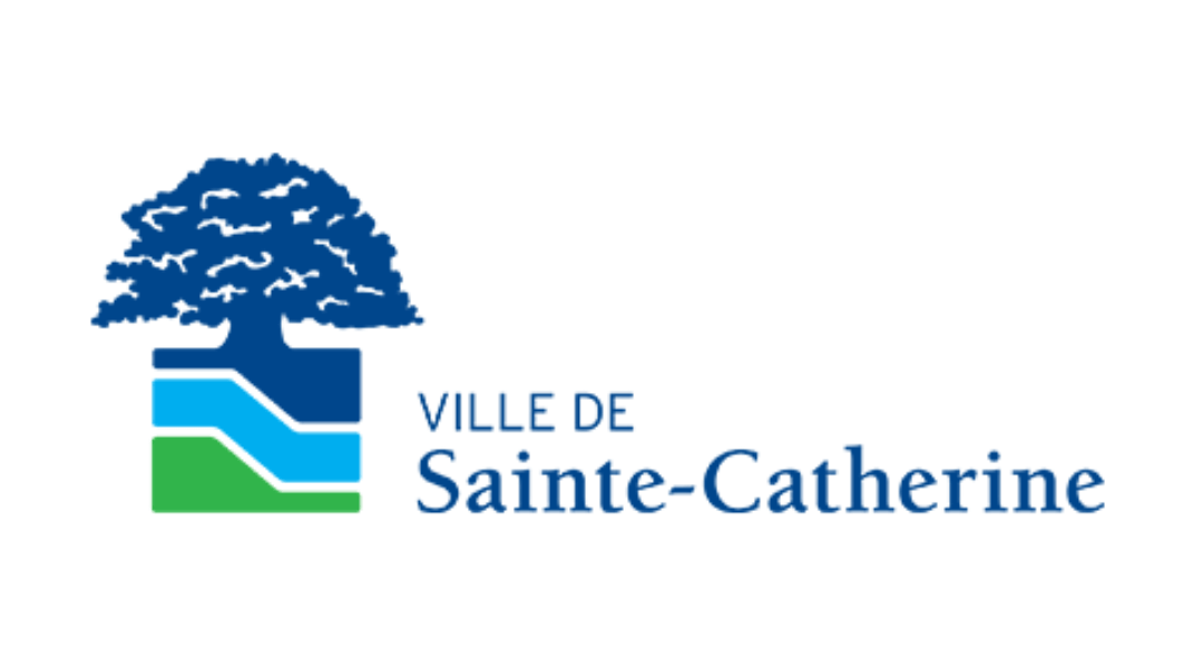 City of Sainte-Catherine logo featuring a tree illustration.