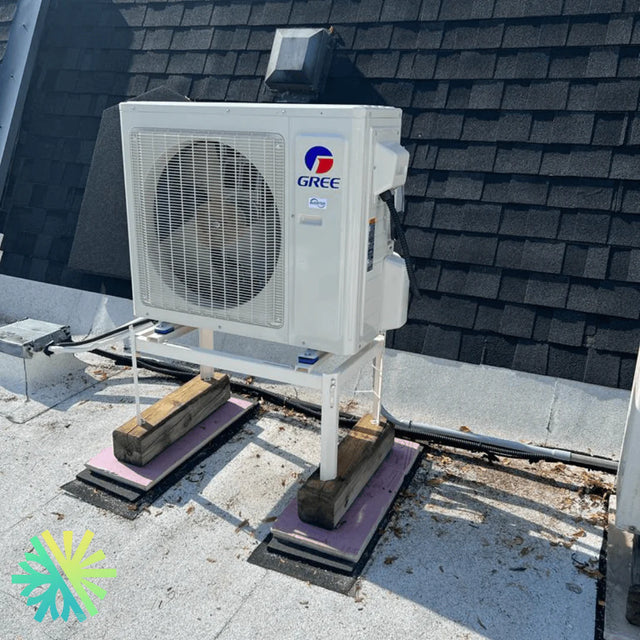Installation of a Gree Vita Wall-Mounted Heat Pump in Charlemagne, North Shore