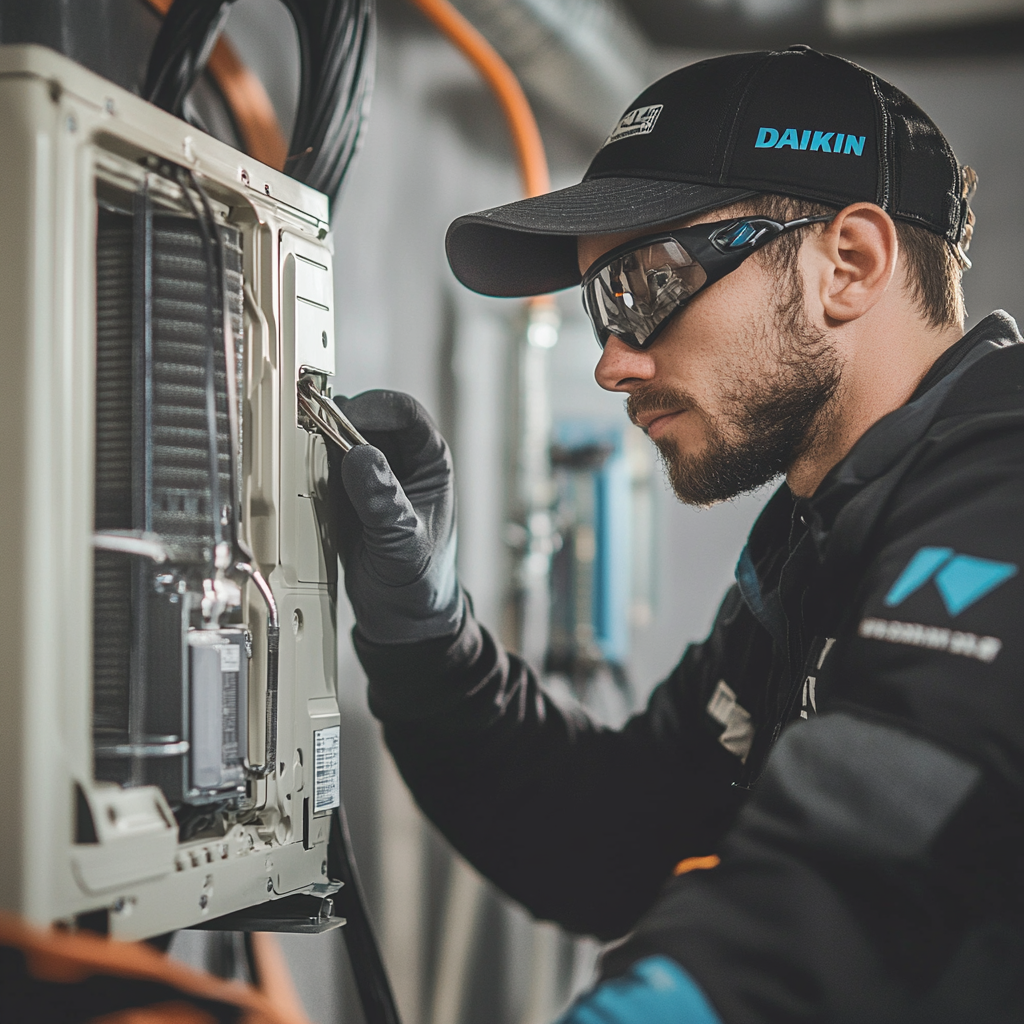 DAIKIN Repair Air Heating Heat Pump AC A Daikin Certified Technician Repair D078f2b1 Ef83 4c4d 942c