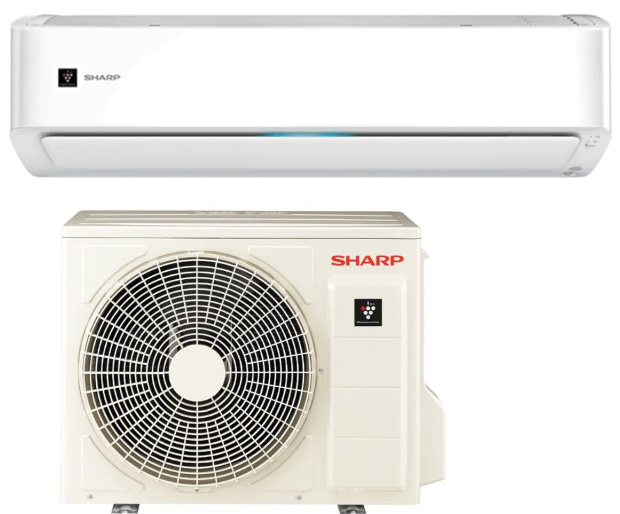 Thermopompe murale Sharp : appareil intérieur et unité extérieure